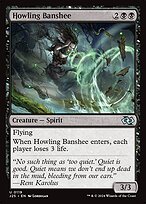 Magic the Gathering Card - Howling Banshee - MTG Circle