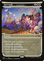 Magic the Gathering Card - Farewell - MTG Circle