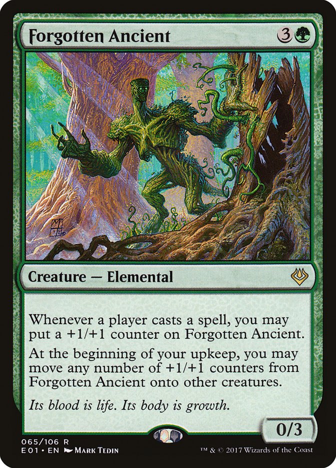 Magic the Gathering Card - Forgotten Ancient - MTG Circle