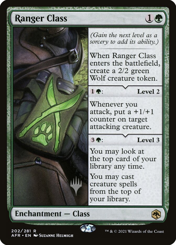 Magic the Gathering Card - Ranger Class - MTG Circle
