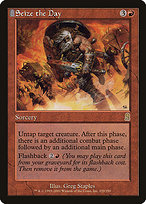 Magic the Gathering Card - Seize the Day - MTG Circle