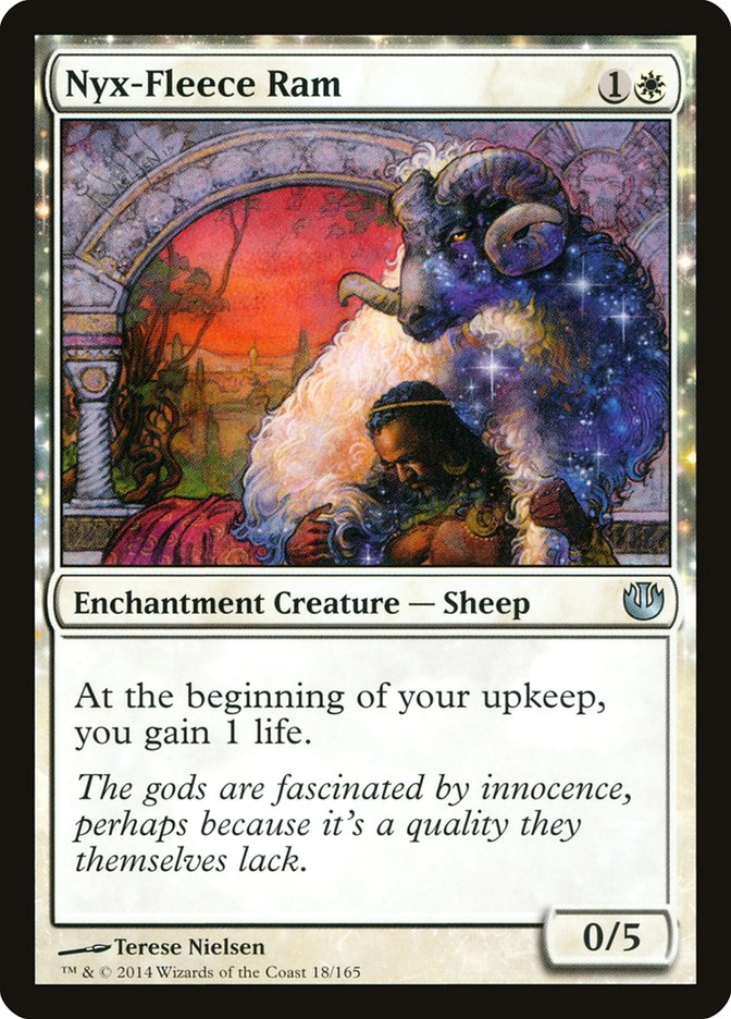 Magic the Gathering Card - Nyx-Fleece Ram - MTG Circle