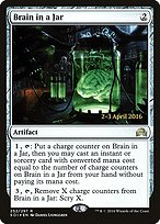 Magic the Gathering Card - Brain in a Jar - MTG Circle