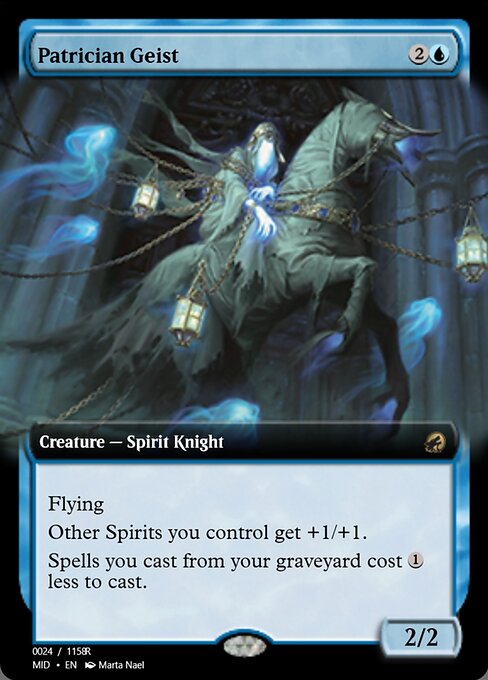 Magic the Gathering Card - Patrician Geist - MTG Circle