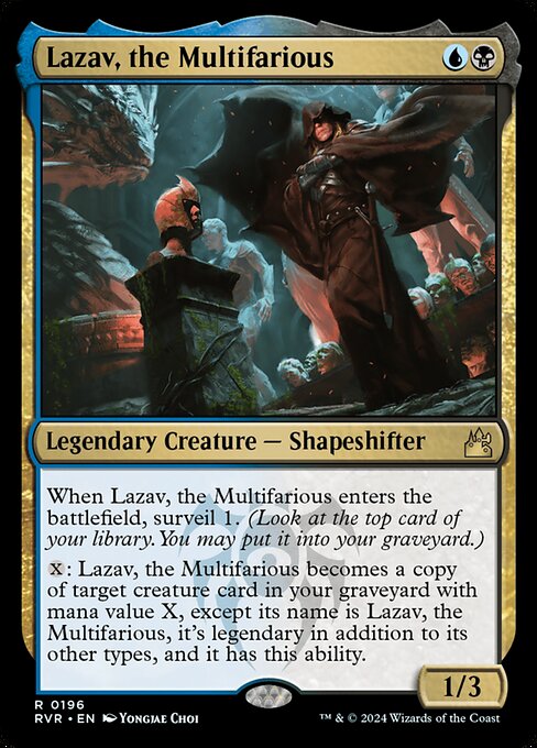 Magic the Gathering Card - Lazav, the Multifarious - MTG Circle