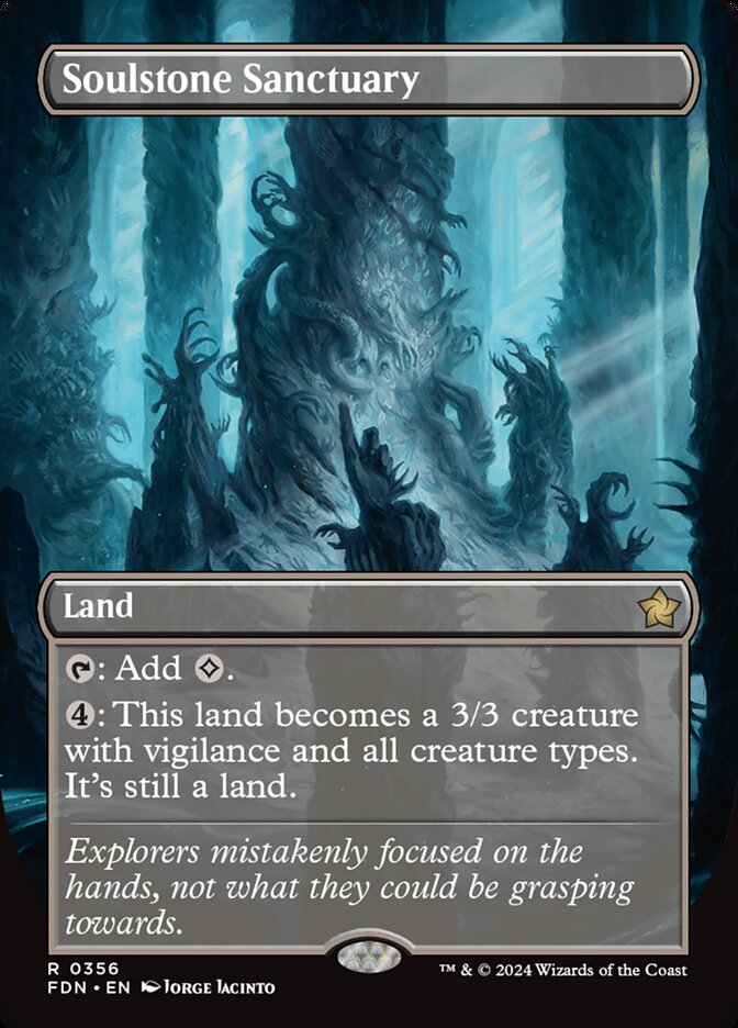 Magic the Gathering Card - Soulstone Sanctuary - MTG Circle