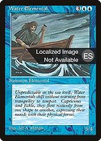Magic the Gathering Card - Water Elemental - MTG Circle