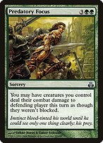 Magic the Gathering Card - Predatory Focus - MTG Circle