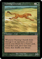 Magic the Gathering Card - Hunting Cheetah - MTG Circle