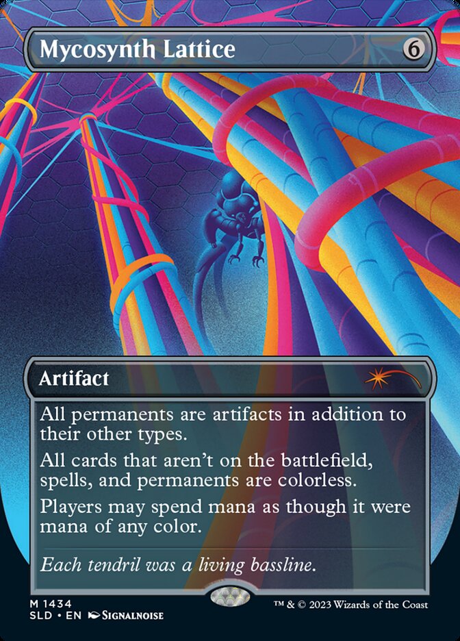Magic the Gathering Card - Mycosynth Lattice - MTG Circle