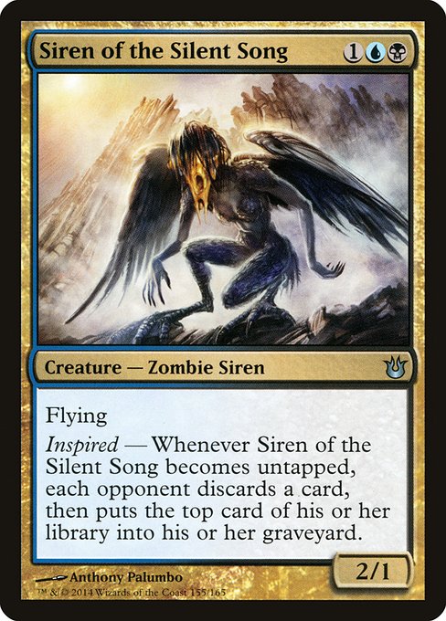 Magic the Gathering Card - Siren of the Silent Song - MTG Circle