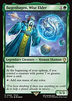Magic the Gathering Card - Bugenhagen, Wise Elder - MTG Circle