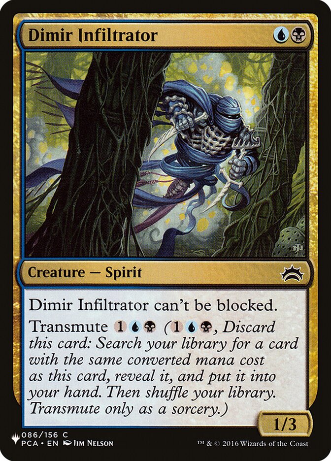 Magic the Gathering Card - Dimir Infiltrator - MTG Circle