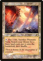 Magic the Gathering Card - Prismatic Vista - MTG Circle