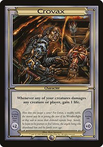 Magic the Gathering Card - Crovax - MTG Circle