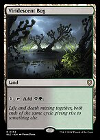 Magic the Gathering Card - Viridescent Bog - MTG Circle