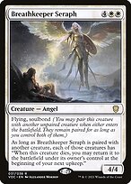 Magic the Gathering Card - Breathkeeper Seraph - MTG Circle