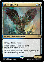 Magic the Gathering Card - Baleful Strix - MTG Circle