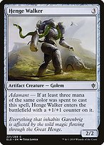 Magic the Gathering Card - Henge Walker - MTG Circle