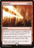 Magic the Gathering Card - Reiterate - MTG Circle