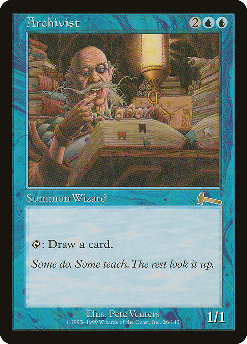Magic the Gathering Card - Archivist - MTG Circle