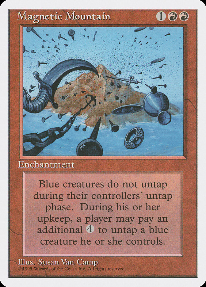 Magic the Gathering Card - Magnetic Mountain - MTG Circle