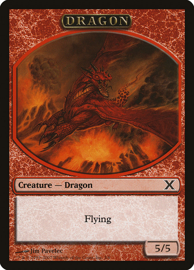 Magic the Gathering Card - Dragon - MTG Circle