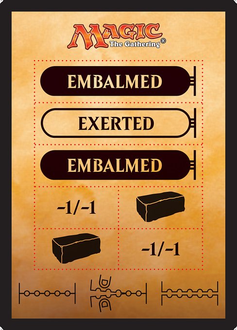 Magic the Gathering Card - Punchcard - MTG Circle