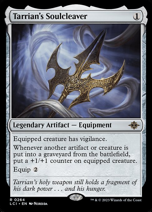 Magic the Gathering Card - Tarrian's Soulcleaver - MTG Circle