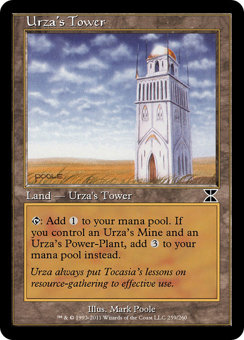 Magic the Gathering Card - Urza's Tower - MTG Circle