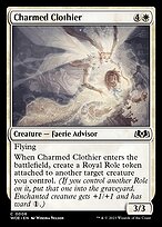 Magic the Gathering Card - Charmed Clothier - MTG Circle