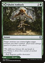 Magic the Gathering Card - Khalni Ambush // Khalni Territory - MTG Circle