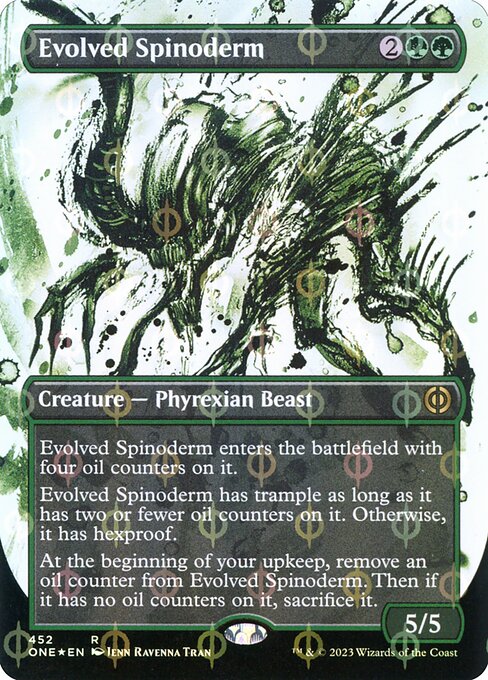 Magic the Gathering Card - Evolved Spinoderm - MTG Circle