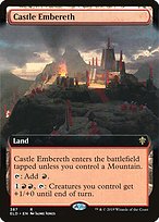 Magic the Gathering Card - Castle Embereth - MTG Circle