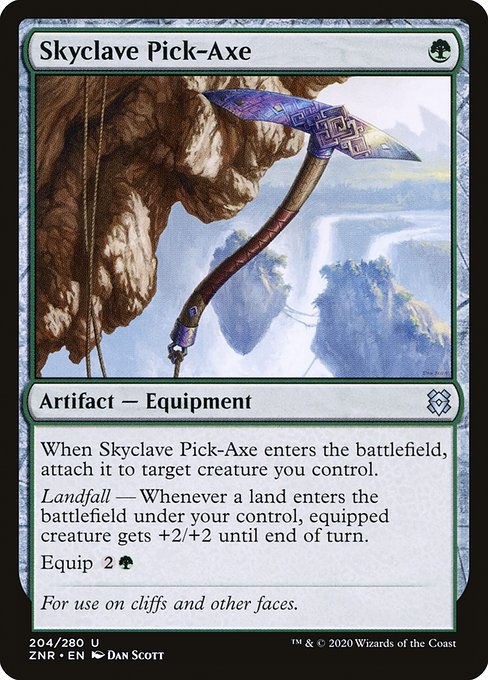 Magic the Gathering Card - Skyclave Pick-Axe - MTG Circle