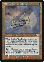 Magic the Gathering Card - Skyship Weatherlight - MTG Circle
