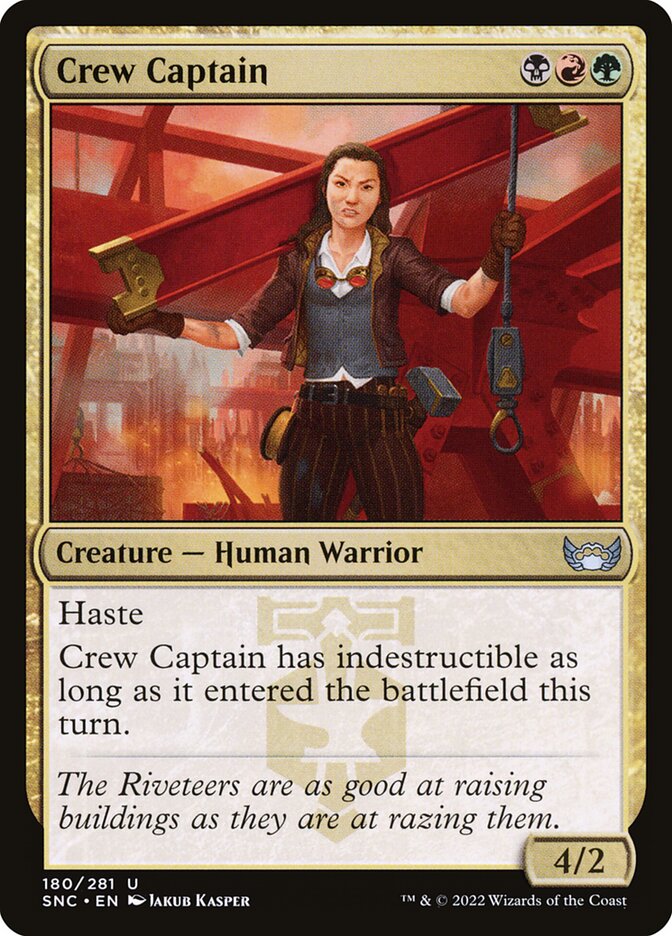 Magic the Gathering Card - Crew Captain - MTG Circle