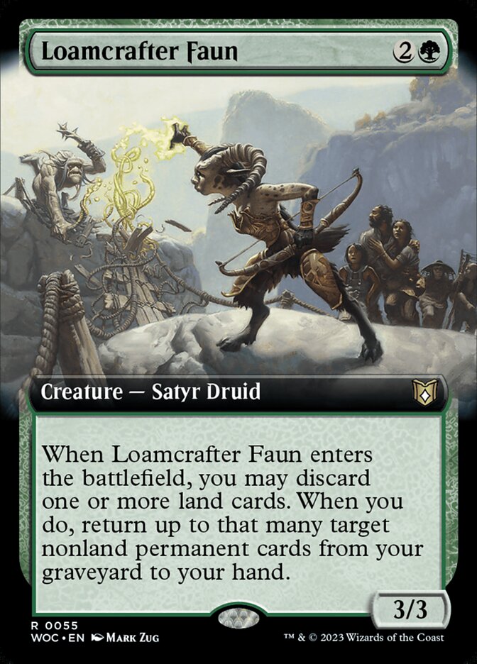 Magic the Gathering Card - Loamcrafter Faun - MTG Circle