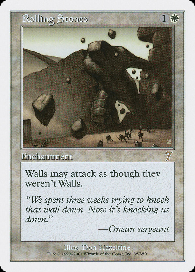 Magic the Gathering Card - Rolling Stones - MTG Circle