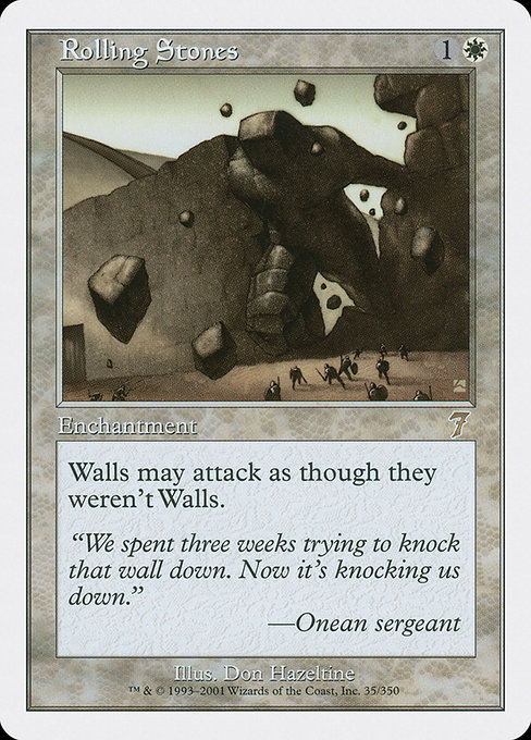 Magic the Gathering Card - Rolling Stones - MTG Circle