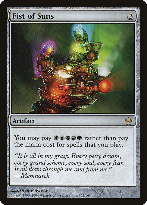 Magic the Gathering Card - Fist of Suns - MTG Circle