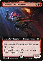 Magic the Gathering Card - Laurine, the Diversion - MTG Circle