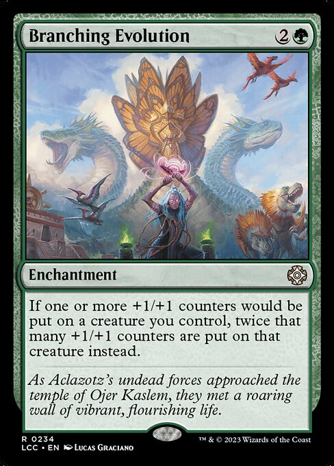 Magic the Gathering Card - Branching Evolution - MTG Circle