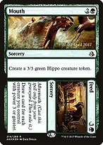 Magic the Gathering Card - Mouth // Feed - MTG Circle
