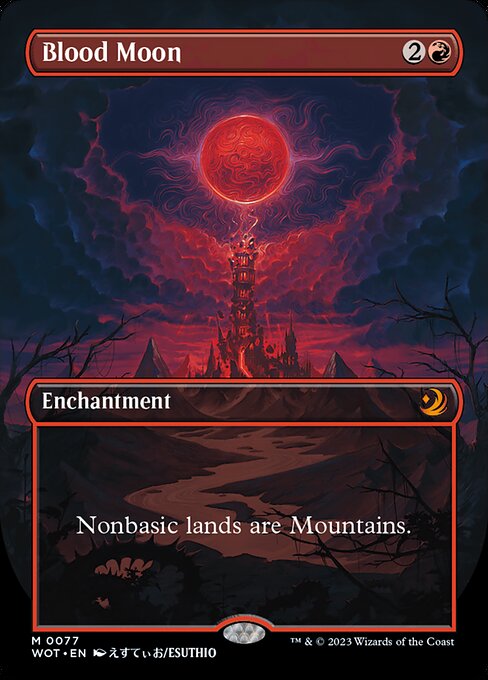 Magic the Gathering Card - Blood Moon - MTG Circle