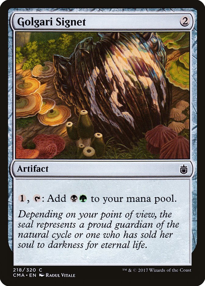 Magic the Gathering Card - Golgari Signet - MTG Circle