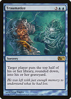 Magic the Gathering Card - Traumatize - MTG Circle