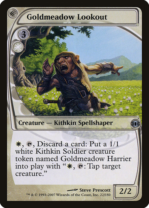 Magic the Gathering Card - Goldmeadow Lookout - MTG Circle