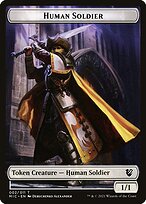 Magic the Gathering Card - Human Soldier - MTG Circle