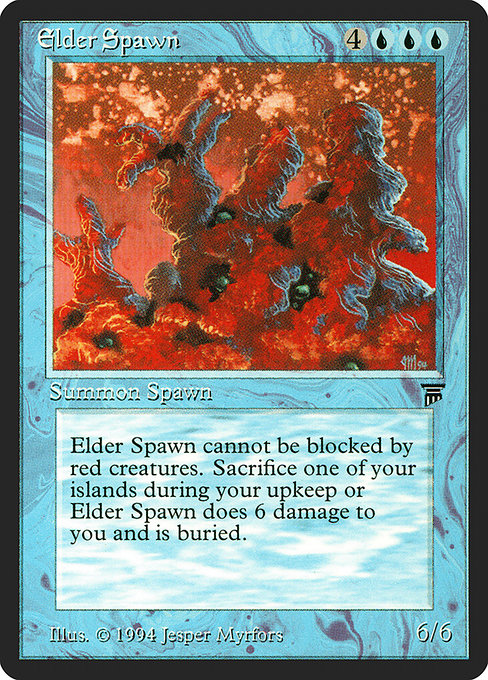 Magic the Gathering Card - Elder Spawn - MTG Circle